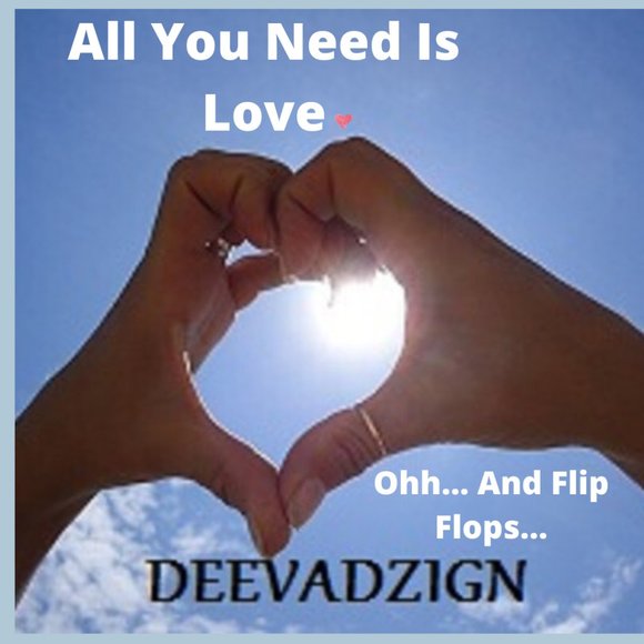 DEEVADZIGN Shoes - Custom Created Crystal Flip Flops...